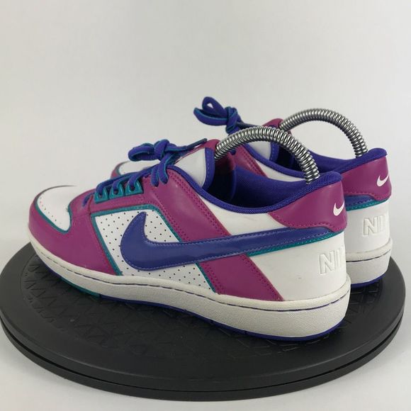 Nike Delta Lite White/Purple/Blue Athletic Shoes 365950-151 Women’s Size 8 - Picture 7 of 12